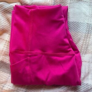 Pink Hollister/ Gilly Hicks Leggings With Side Pockets